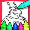 Coloriages de garçons animés